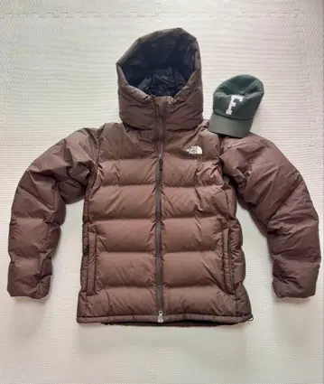 덤 THE NORTH FACE 빌레이어 퍼카 코코아 브라운 L 사이즈