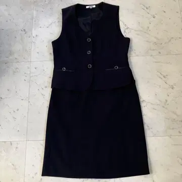 ALPHA PIER 스커트 베스트 17 다크 네이비