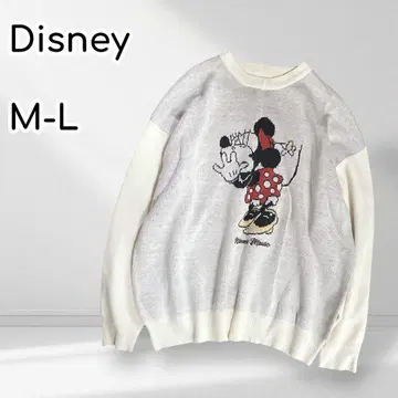 Disney 미니 마우스 니트 스웨터 긴팔