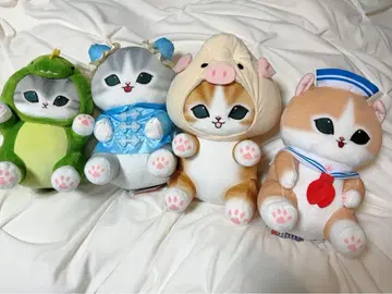 [ 새상품급 ] mofusand BIG 봉제 인형 본체 4개 세트