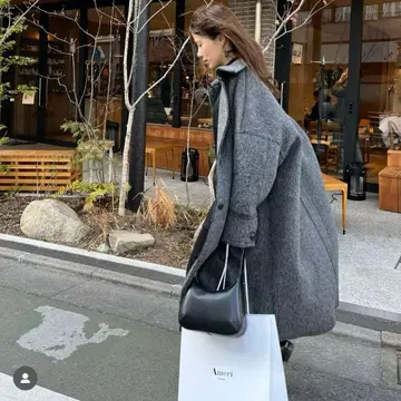 hella 롱 코트 아우터