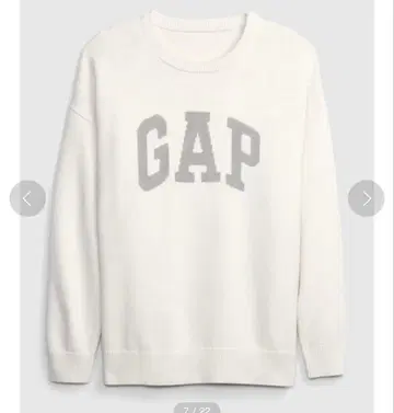 GAP 아치 로고 스웨터 니트 XXL