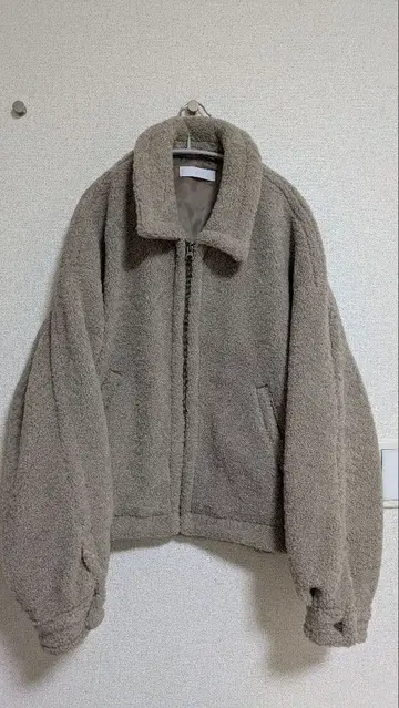 M 사이즈 플리스 자켓 폴리에스테르 100%