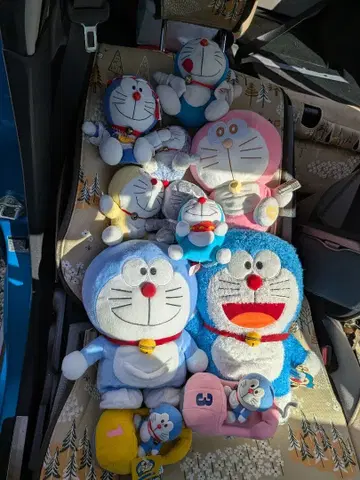 도라에몽 봉제 인형 세트