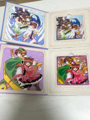카드캡터 사쿠라 아크릴 코스터 2장 세트