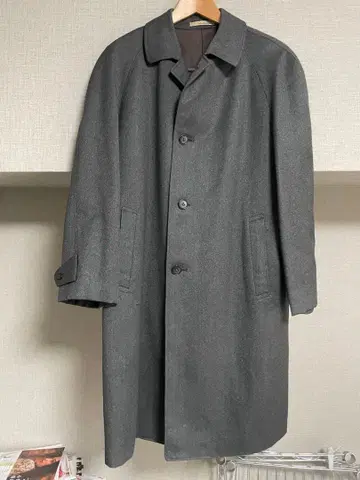 빈티지 빈티지 구제 의류 타카시마야 발마칸 스텐카라 코트