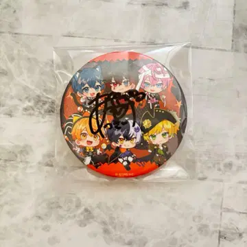 아키 사인 포함 캔뱃지 할로윈