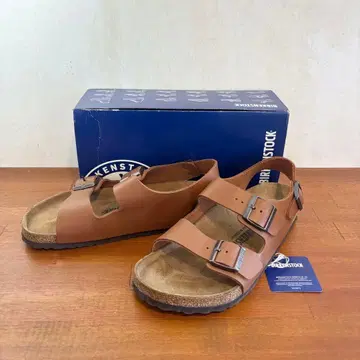 컨디션 최상 버켄스탁 밀라노 27.0cm 진저 브라운