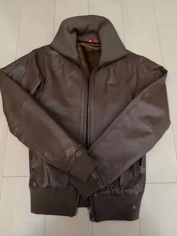 PUMA PELE 가죽 자켓 XS 브라운 페레