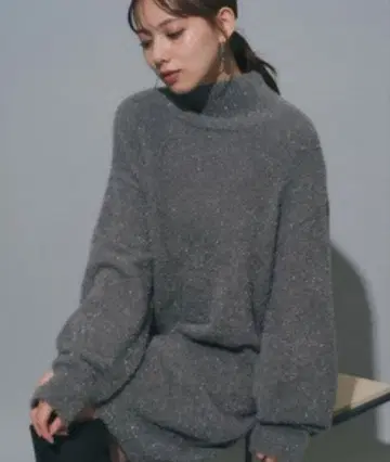 [ 미사용 새상품 ] 마이 스트라다 라메 니트 원피스