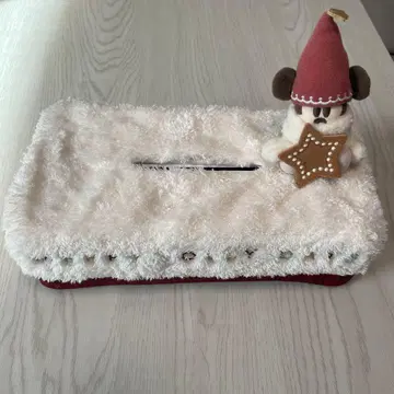 릴린린 티슈 박스 커버 케이스 디즈니 크리스마스