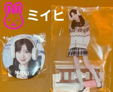 NiziU 팝업 2025 미이히 아크릴 스탠드 캔 배지