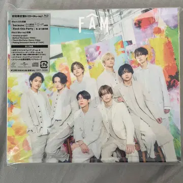 timelesz FAM 초회반 B CD+Blu-ray