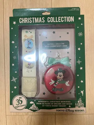 디즈니 카메라 스트랩 (미키) 크리스마스