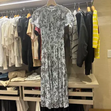 SNIDEL 플라워 프린트 맥시 원피스 00 사이즈