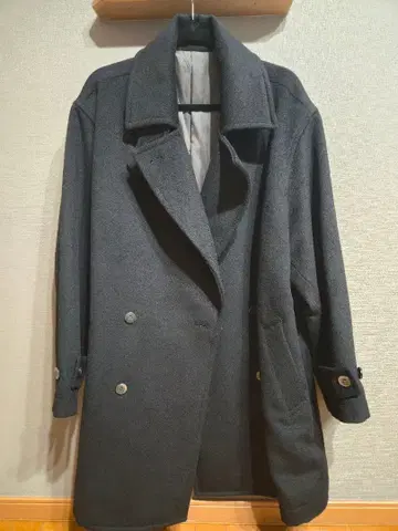 ADRER 비버 멜톤 오버 P 코트