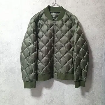 유니클로/UNIQLO/다운/3XL/자켓/퀼팅/그린 계열