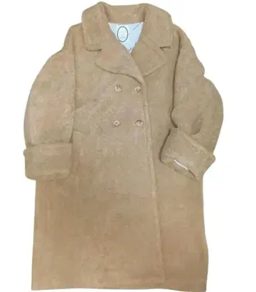 슈프림라라 보아 코트 테디베어