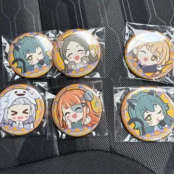 학마스 초코 인 사브레 테마리 캔뱃지 이온 할로윈 6점