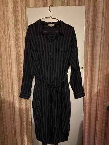 쿠미쿄쿠 셔츠 원피스 5호 스트라이프