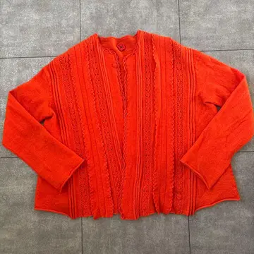 45rpm studio 오렌지 니트 가디건