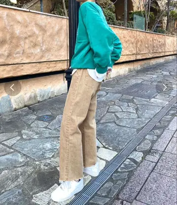 컷오프 스트레이트 데님