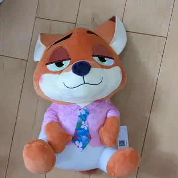 주토피아2 코텟토 펫탄 BIG 봉제 인형 닉