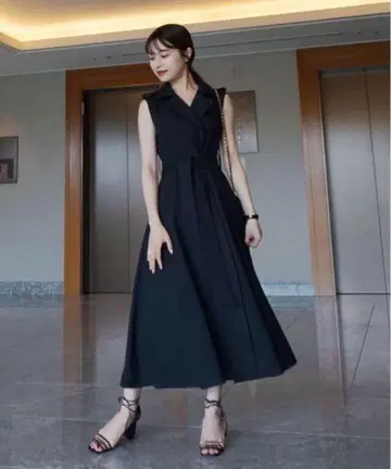 [ L'Or ] sleeveless coat dress 원피스 베스트