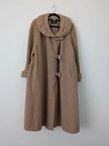 Leilian 레리안 롱 코트 13 빅 사이즈 알파카 카멜