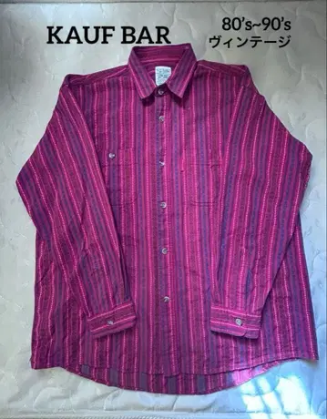 KAUF BAR 색색깔의 데일리 셔츠 빈티지 80~90's