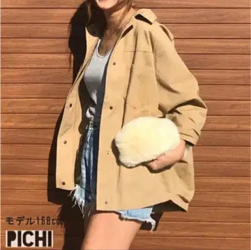 PICHI 루즈 자켓 베이지