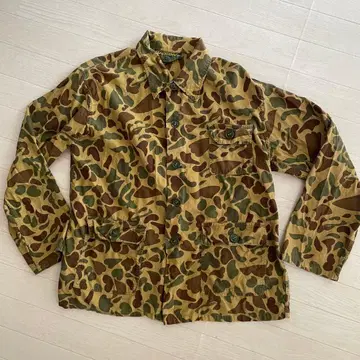 80'S 빈티지 헌팅 카모 코튼 자켓