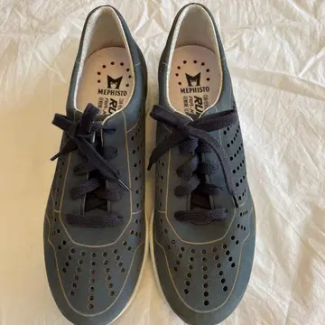 메피스토 MEPHISTO 백스킨 스니커즈 23.5cm