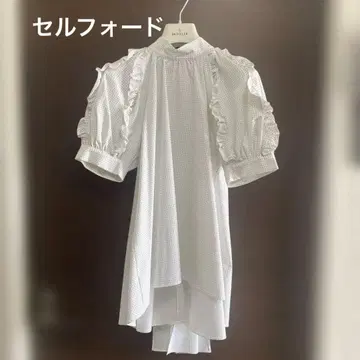 셀 / Celford / 화이트 반팔 블라우스 3가지 연출 가능