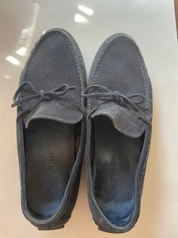 LARDINI 남성용 스웨이드 신발 블랙 5