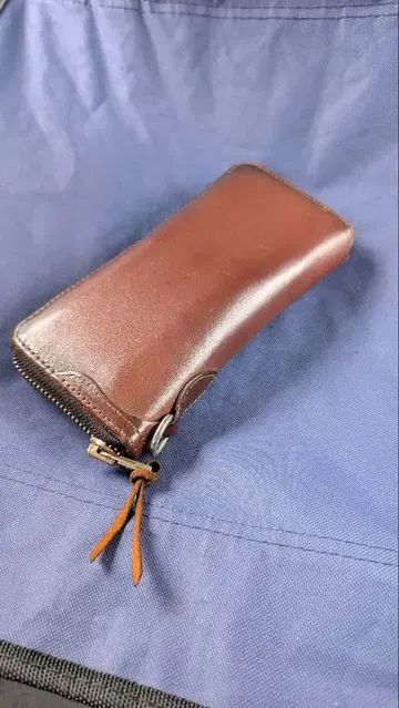 브라운 장지갑 남성용