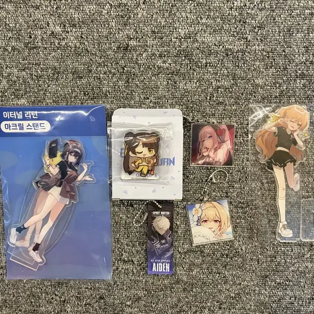 이터널리턴 비공식 공식 굿즈 아크릴스탠드 미니픽 키링 일괄