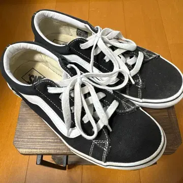 Vans 블랙 스니커즈 반스