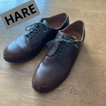HARE 가죽 신발 브라운 브라운