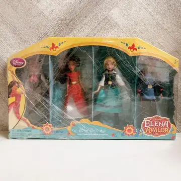 새상품 디즈니 아발로의 프린세스 엘레나 미니 인형 세트