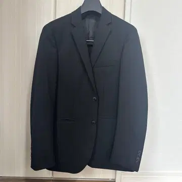 417 by EDIFICE 블랙 테일러드 자켓