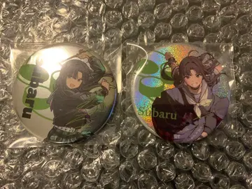 걸즈밴드크라이 걸클 야스와 스바루 캔뱃지 사인 포함