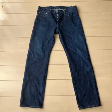 코지마 진즈 15oz 셀비지 버튼 플라이