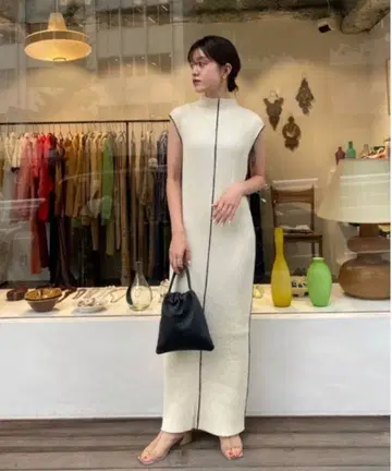 todayful 스티치 니트 드레스 size 36