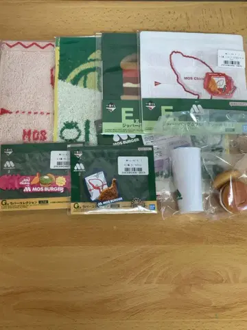 MOS BURGER 제일복권 모스버거2 D상 외 묶음 판매