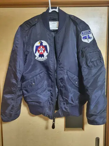 AVIREX 플라이트 자켓 l-2b 오리지널 커스텀 네이비