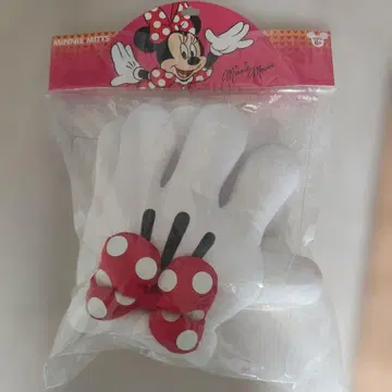미개봉 새상품 미니 마우스 장갑 도쿄 디즈니 리조트