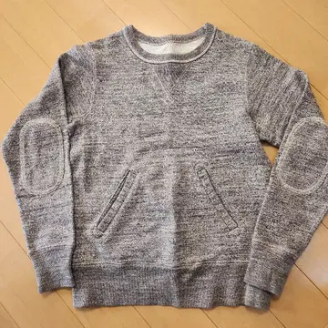 Jackman 엘르 엘보 패치 맨투맨 S