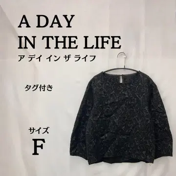 택 포함 새상품 A DAY IN THE LIFE 긴팔 블라우스 사이즈 F