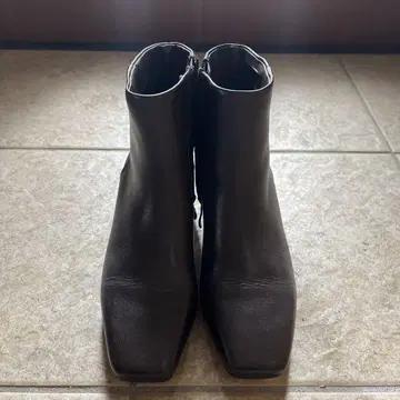 이볼 여성용 소가죽 숏부츠